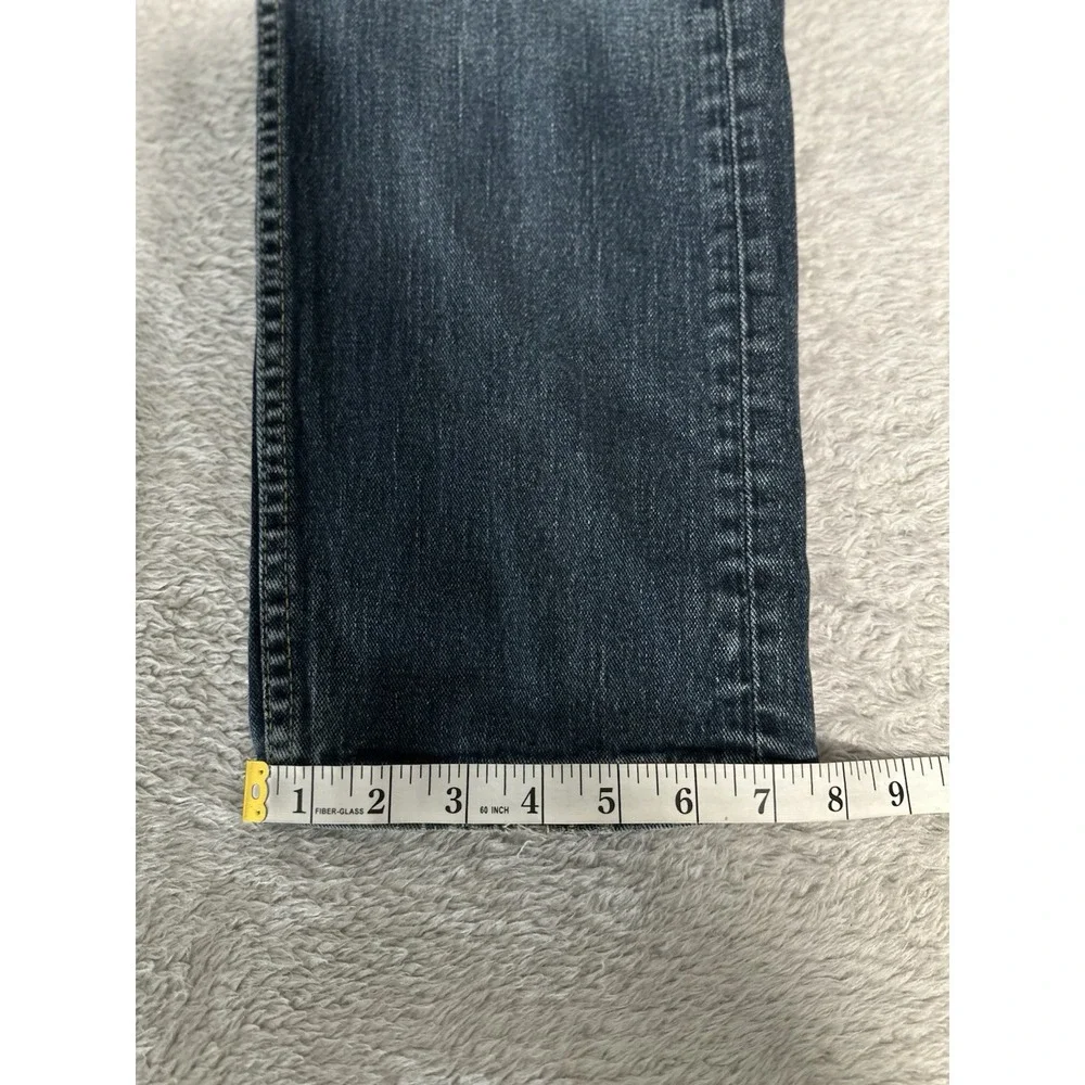 Levis 505 Mens Blue Straight Jeans Size‎ 32x30 Cotton Denim Pants